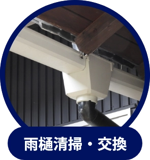 雨樋清掃・交換